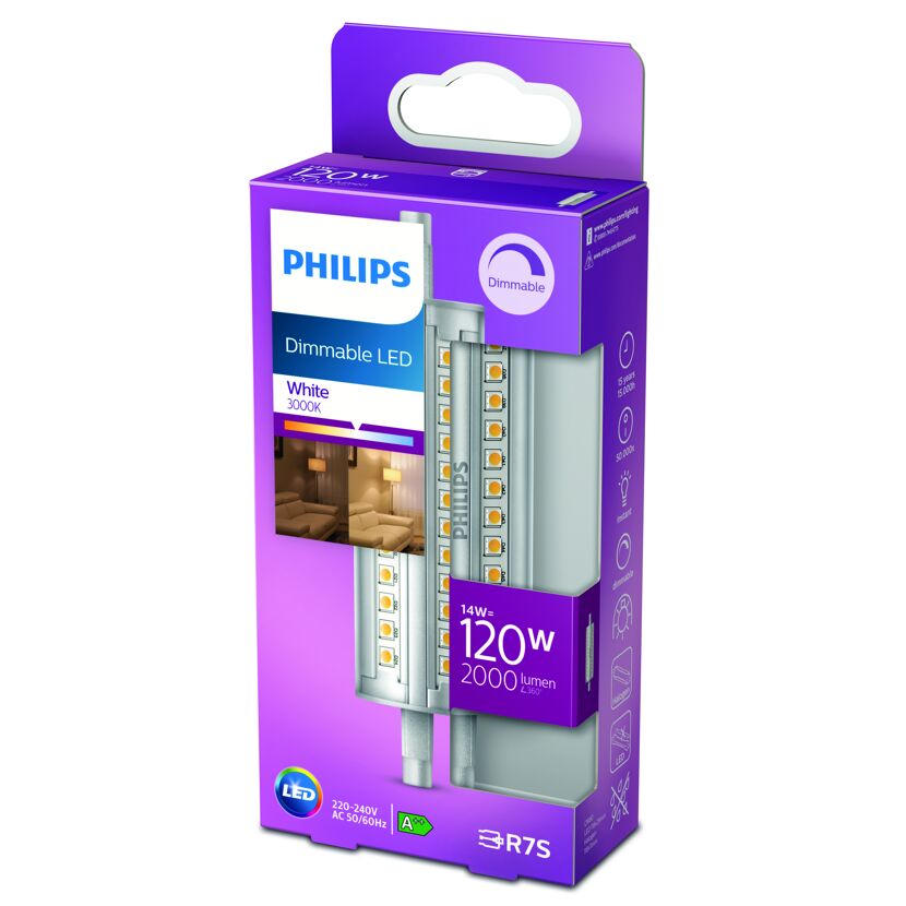 Philips LED-Stablampe R7S 14W=120W in Verpackung