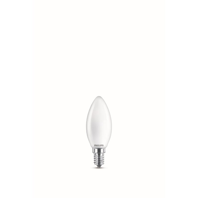LED-Leuchtmittel Kerze matt E14 neutralweiß