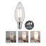 LED-Kerze mit 3-stufiger Touch-Dimmfunktion