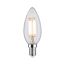 LED-Kerze E14, Klarglas