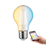 Verkleinertes Bild von LED-Lampe ZigBee E27 4,7W (40W) 470 lm warm/tageslichtweiß klar
