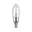 LED-Kerzenlampe E14 5W (40W) 470 lm goldlicht/warmweiß klar