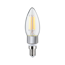 Verkleinertes Bild von LED-Kerzenlampe E14 5W (40W) 470 lm goldlicht/warmweiß klar