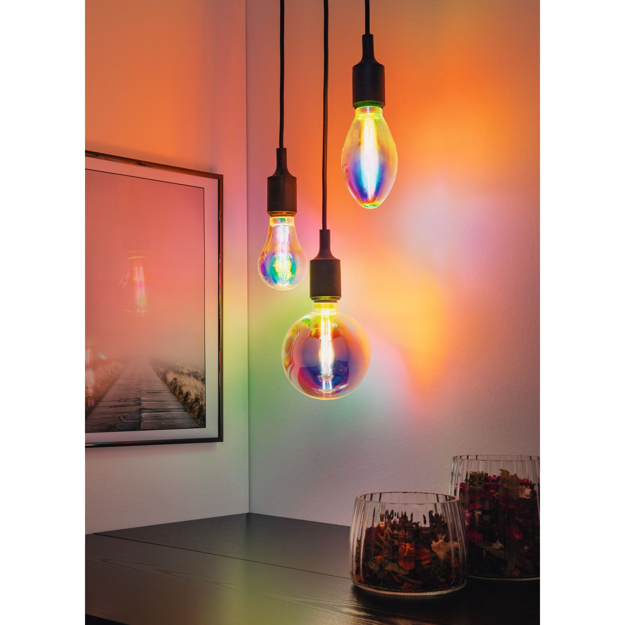 LED-Globelampe G125 E27 5W (40W) 470 lm spektraleffekt + product picture