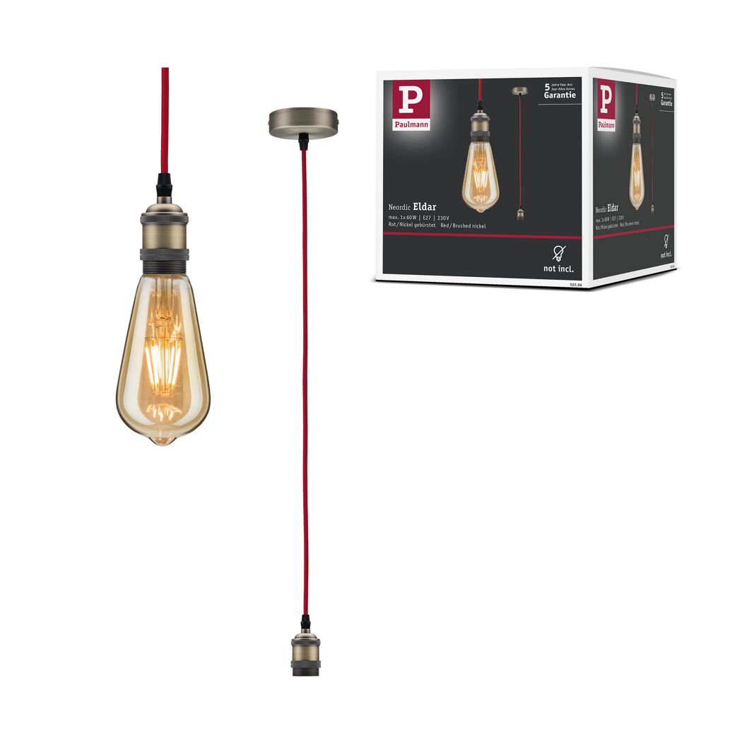 Pendelleuchte dimmbar E27 Ø 10 cm