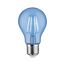 LED-Lampe E27 2,2W 40 lm blau klar