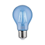 Verkleinertes Bild von LED-Lampe E27 2,2W 40 lm blau klar