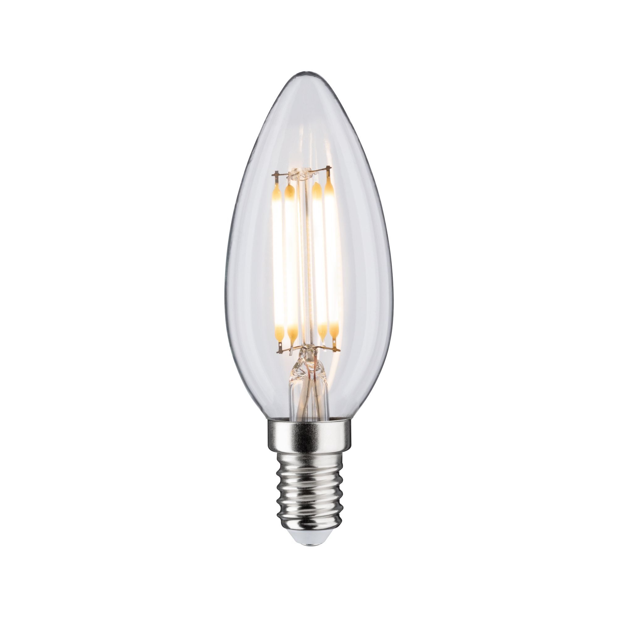 LED-Filament Kerze E14, 470 lm, klar