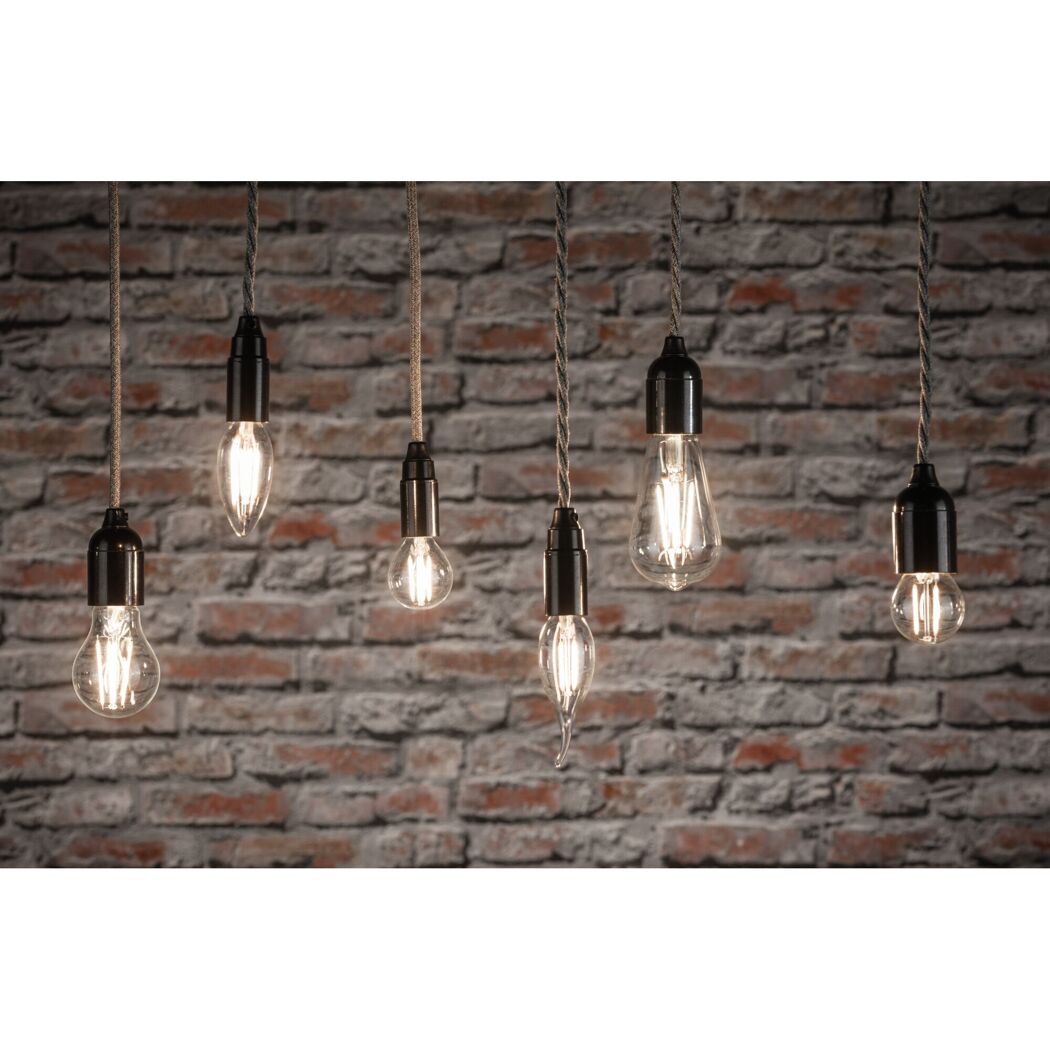 LED-Leuchtmittel dimmbar Tropfen E14 4,8 W 470 lm warmweiß