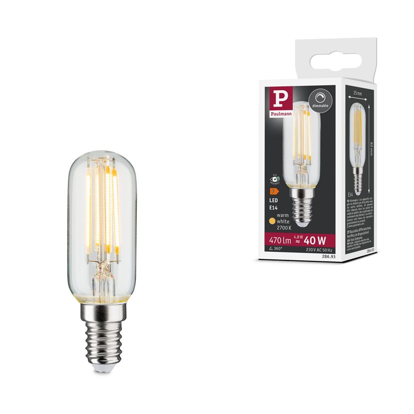 LED-Röhrenlampe E14 4,8W (40W) 470 lm warmweiß klar