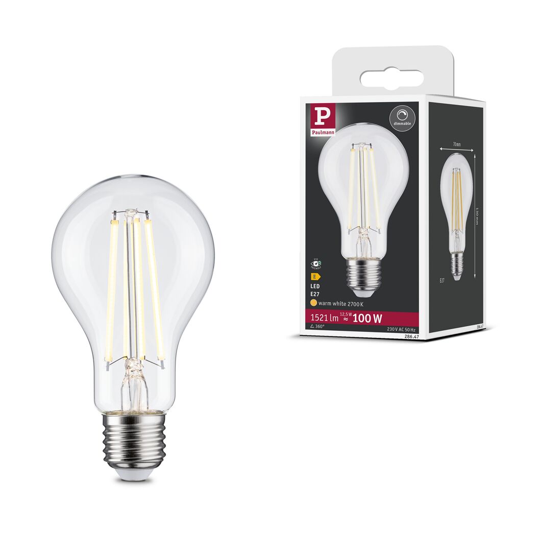 LED-Leuchtmittel dimmbar Standardform E27 12,5 W 1521 lm warmweiß