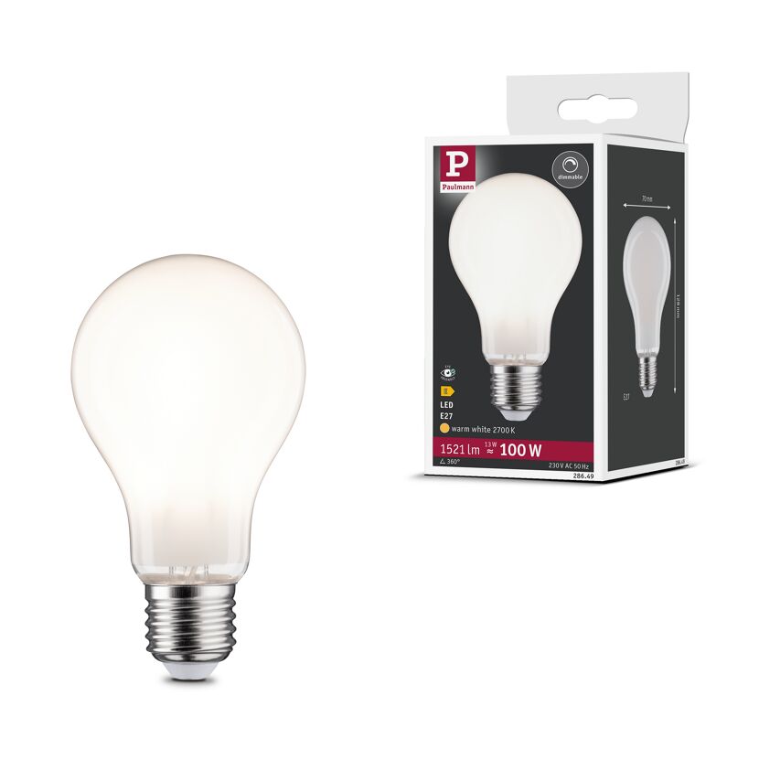 LED-Lampe E27 13W (100W) 1521 lm warmweiß matt