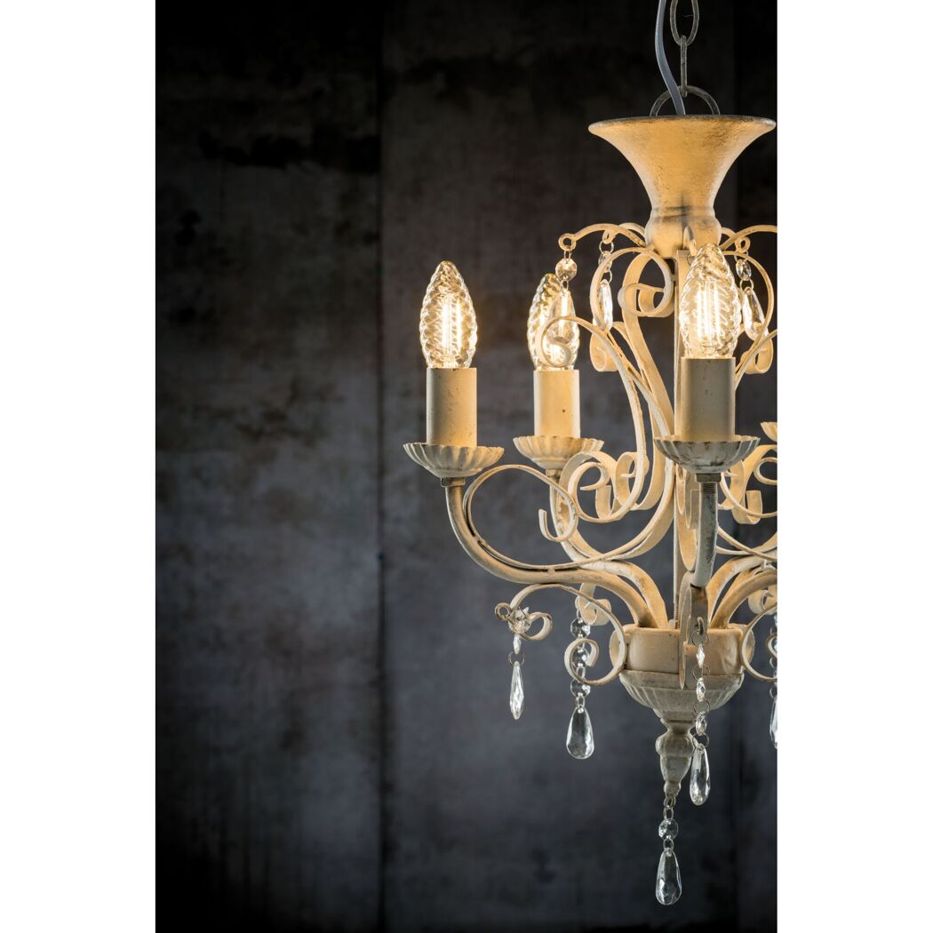 LED-Leuchtmittel 'Vintage' dimmbar Kerze gold E14 4,7 W 430 lm warmweiß