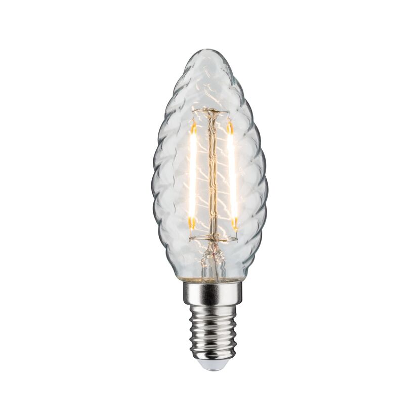 LED-Kerze E14, Filament, gold
