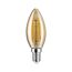 LED-Kerze E14 goldfarben