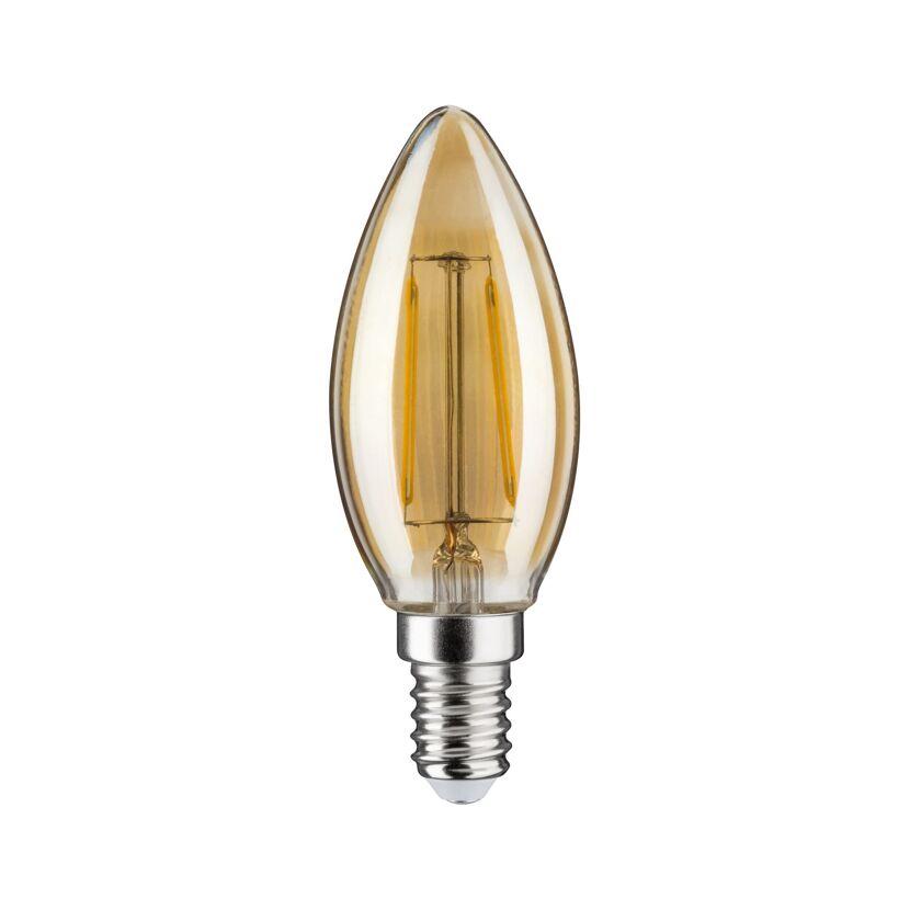 LED-Kerze E14 goldfarben