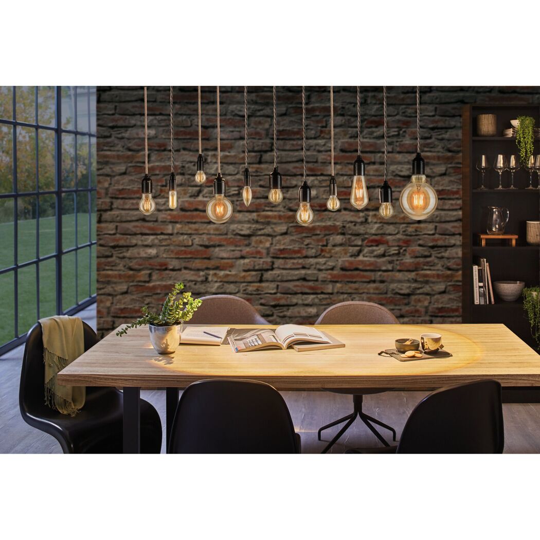 LED-Leuchtmittel 'Vintage' Tropfen gold E27 2,6 W 260 lm warmweiß