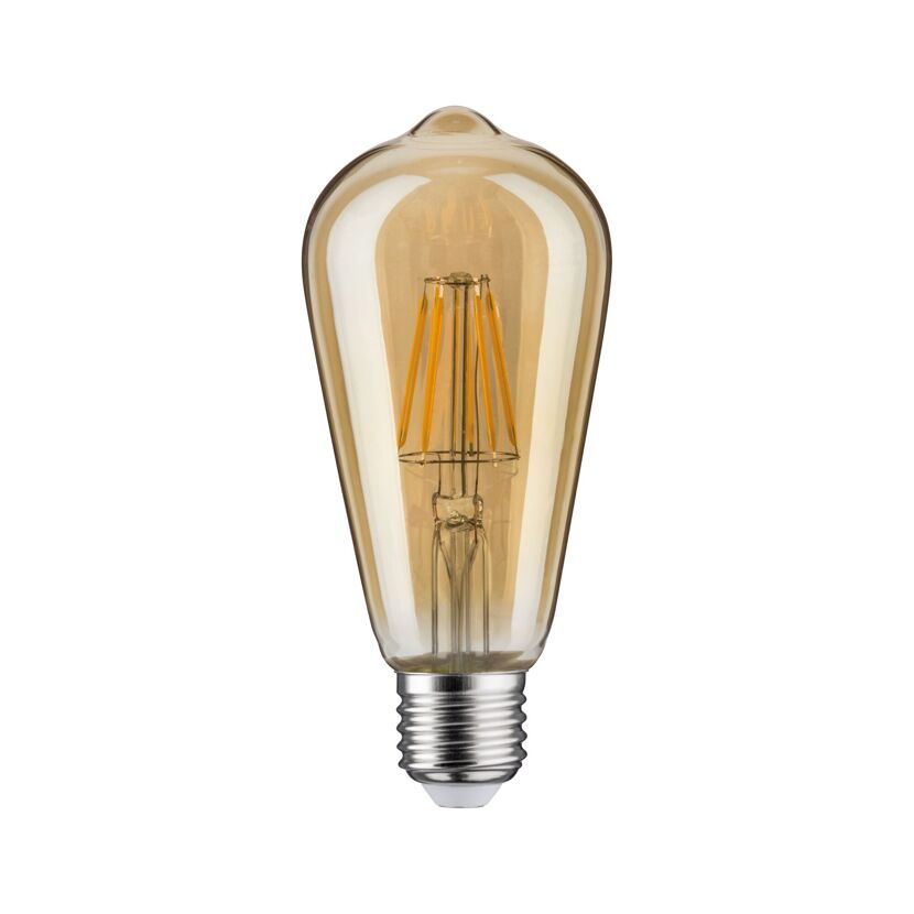 LED-Kolbenlampe ST64 E27 6,5W (53W) 680 lm warmgold klar