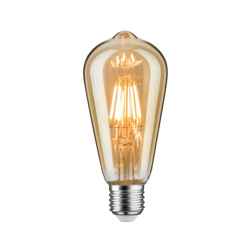LED-Kolbenlampe ST64 E27 6,5W (53W) 680 lm warmgold klar