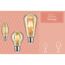 LED-Kolbenlampe ST64 E27 6,5W (53W) 680 lm warmgold klar