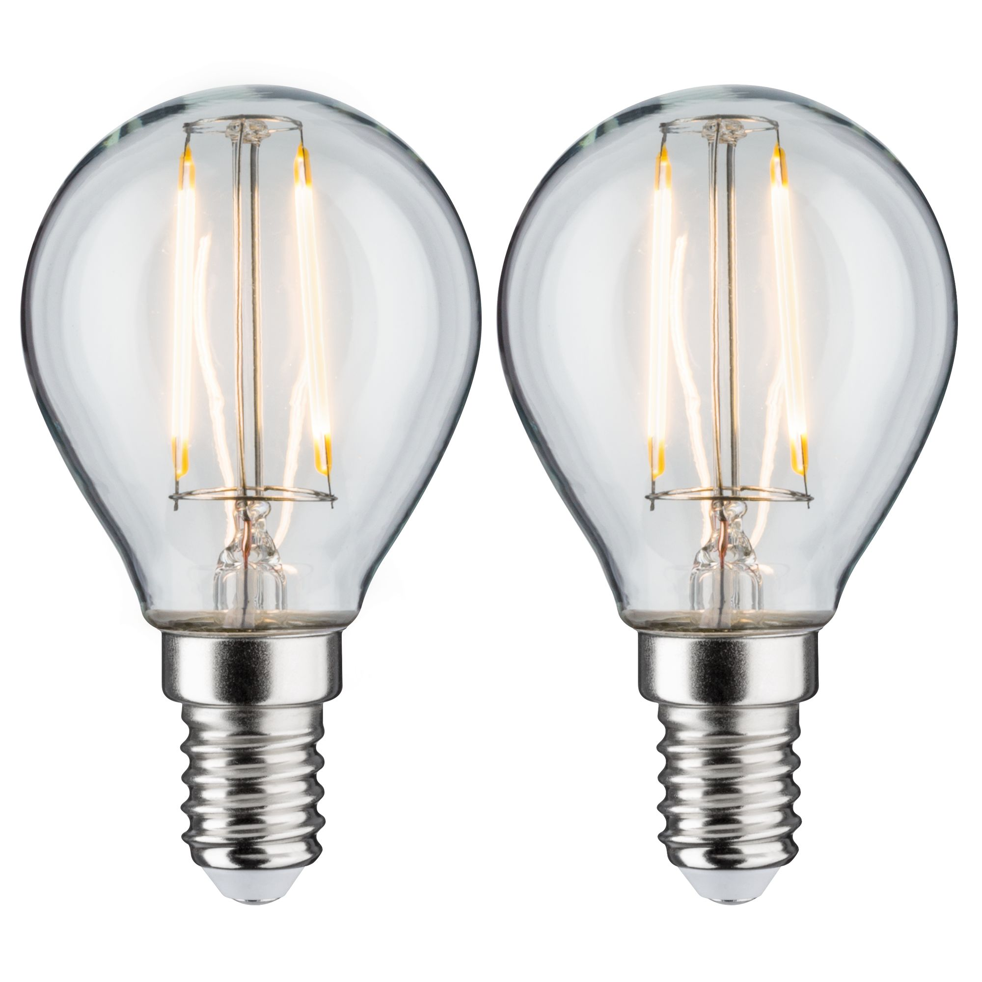LED-Tropfenlampe E14 2W (25W) 250 lm warmweiß klar + product picture
