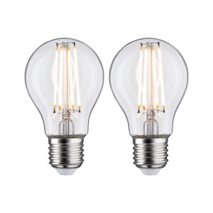 LED-Lampe E27 7W (60W) 806 lm warmweiß klar, 2er-Pack