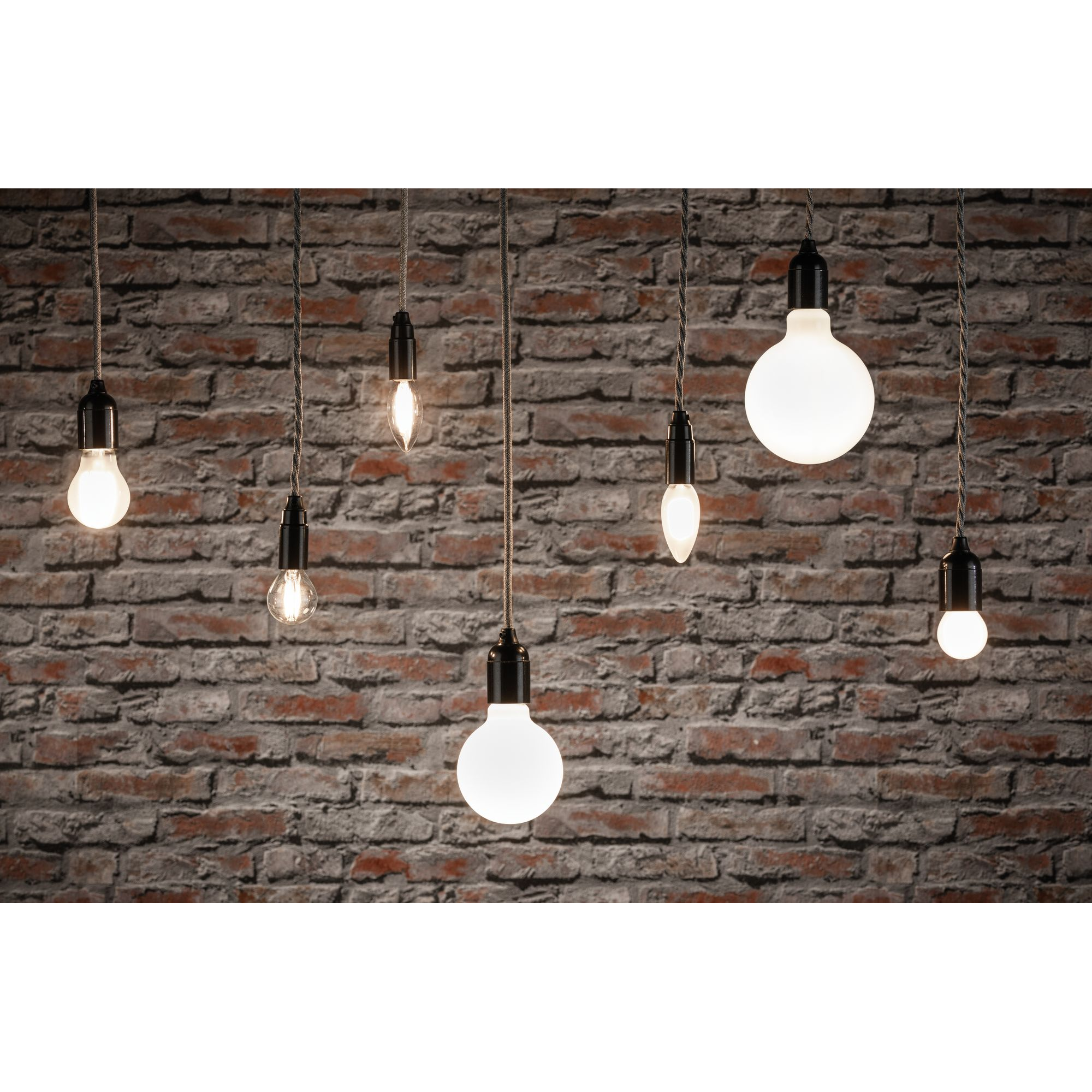 LED-Kerzenlampe E14 5W (40W) 470 lm warmweiß matt, 2er-Pack + product picture