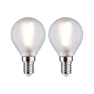 LED-Tropfenlampe E14 3W (25W) 250 lm warmweiß matt, 2er-Pack