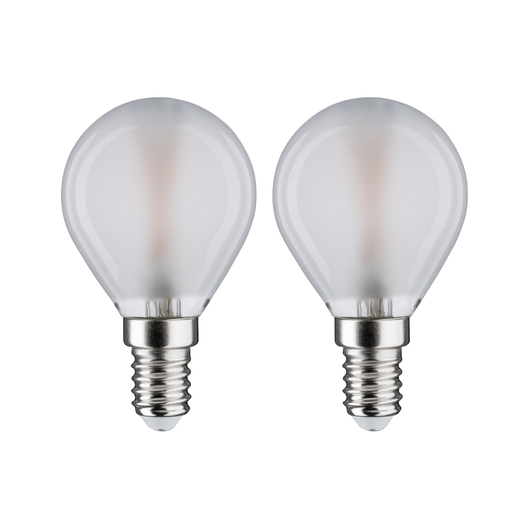 LED-Tropfenlampe E14 3W (25W) 250 lm warmweiß matt, 2er-Pack + product picture