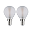 Verkleinertes Bild von LED-Tropfenlampe E14 3W (25W) 250 lm warmweiß matt, 2er-Pack