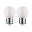 LED-Tropfenlampe E27 5W (40W) 470 lm warmweiß matt, 2er-Pack