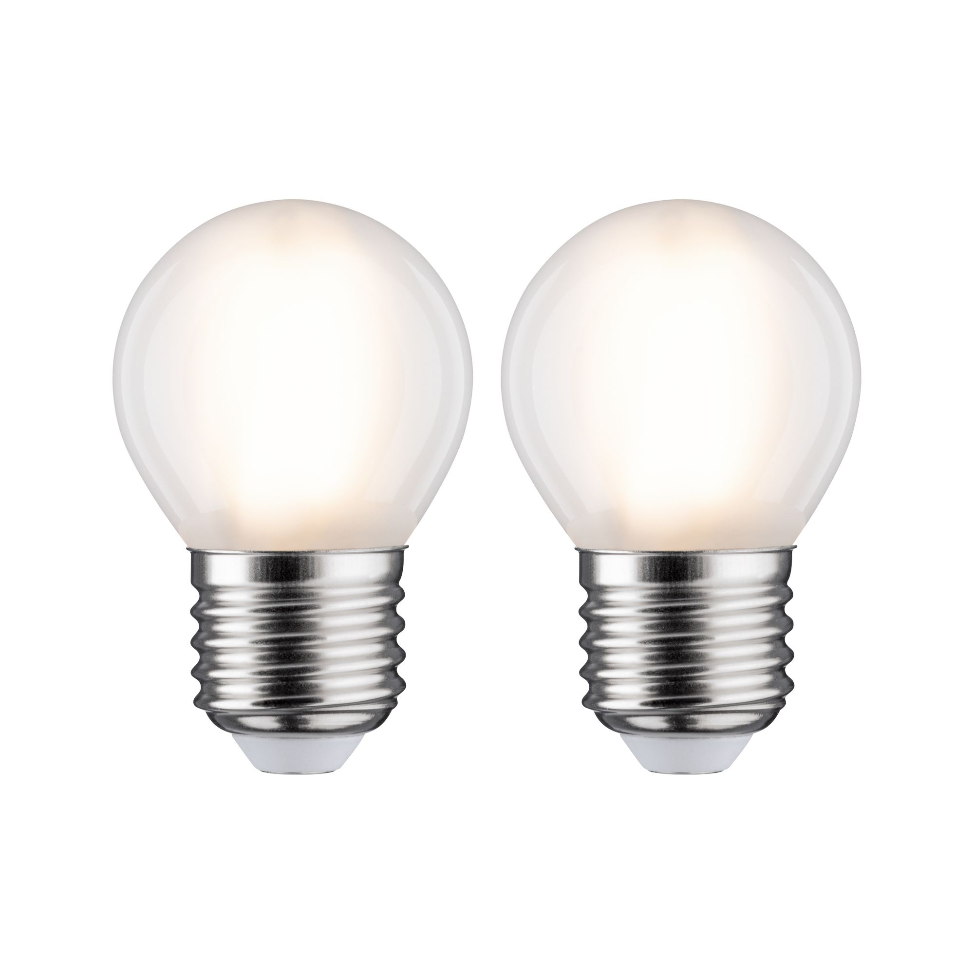 LED-Tropfenlampe E27 5W (40W) 470 lm warmweiß matt, 2er-Pack + product picture