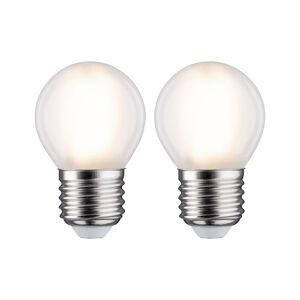 LED-Tropfenlampe E27 5W (40W) 470 lm warmweiß matt, 2er-Pack