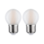 Verkleinertes Bild von LED-Tropfenlampe E27 5W (40W) 470 lm warmweiß matt, 2er-Pack