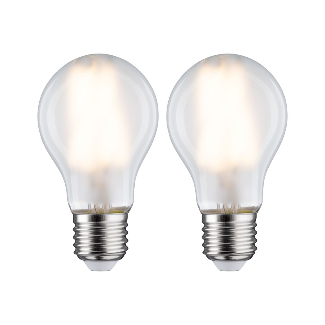 LED-Leuchtmittelset Standardform E27 7 W 806 lm warmweiß 2 Stück