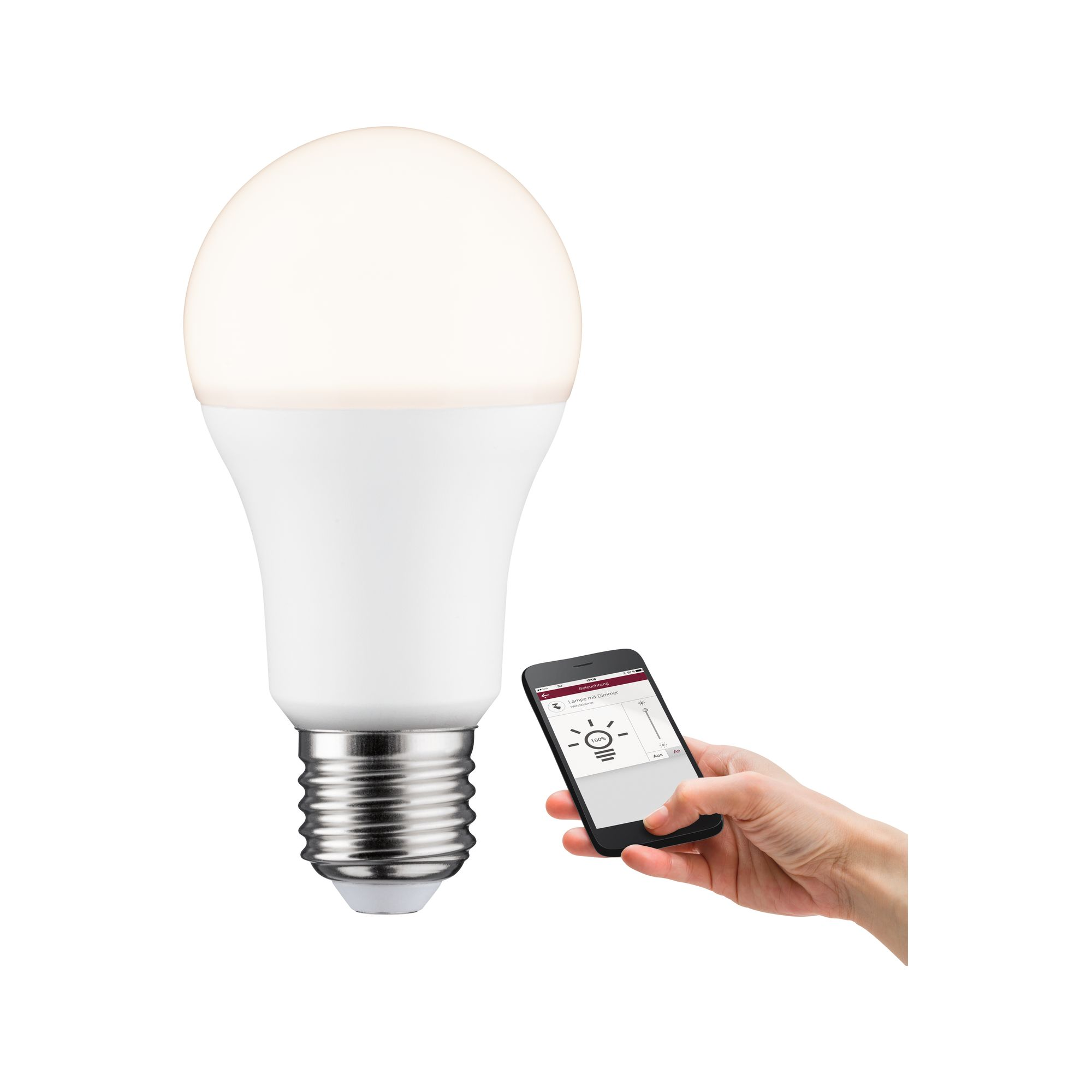 LED-Tropfenlampe ZigBee E27 9W (61W) 820 lm matt + product picture