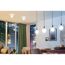 Wohnzimmer mit dimmbaren LED Filament Lampen