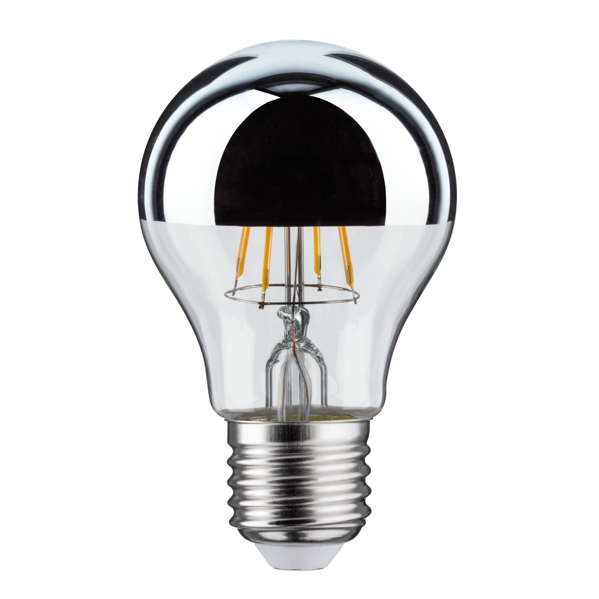 LED-Kopfspiegellampe E27 4,8W (47W) 580 lm silber warmweiß + product picture