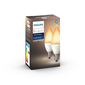 LED-Lampe 'Hue White Ambiance' E14 6 W Doppelpack