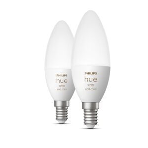 LED-Lampe 'Hue White & Color Ambiance' E14 5 6,5 W Doppelpack