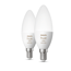 Verkleinertes Bild von LED-Lampe 'Hue White & Color Ambiance' E14 5 6,5 W Doppelpack
