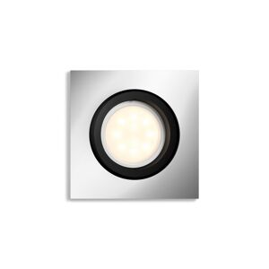 LED-Einbauspot 'Hue White Ambiance Milliskin' eckig, silber 250 lm