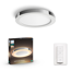 Verkleinertes Bild von LED-Deckenleuchte 'Hue White Ambiance Adore' chrom 2400 lm inkl. Dimmschalter