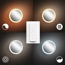Verkleinertes Bild von LED-Spiegel 'Hue White Ambiance Adore' weiß 2400 lm inkl. Dimmschalter