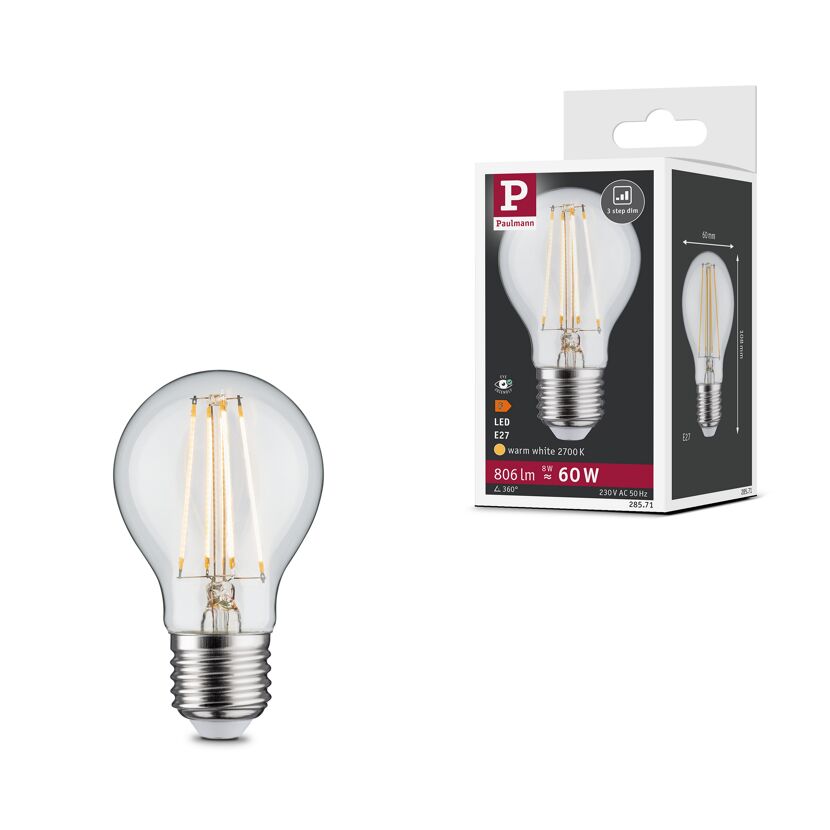 LED-Leuchtmittel E27 8 W 806 lm
