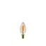 LED-Kerze E14, Filament, Gold