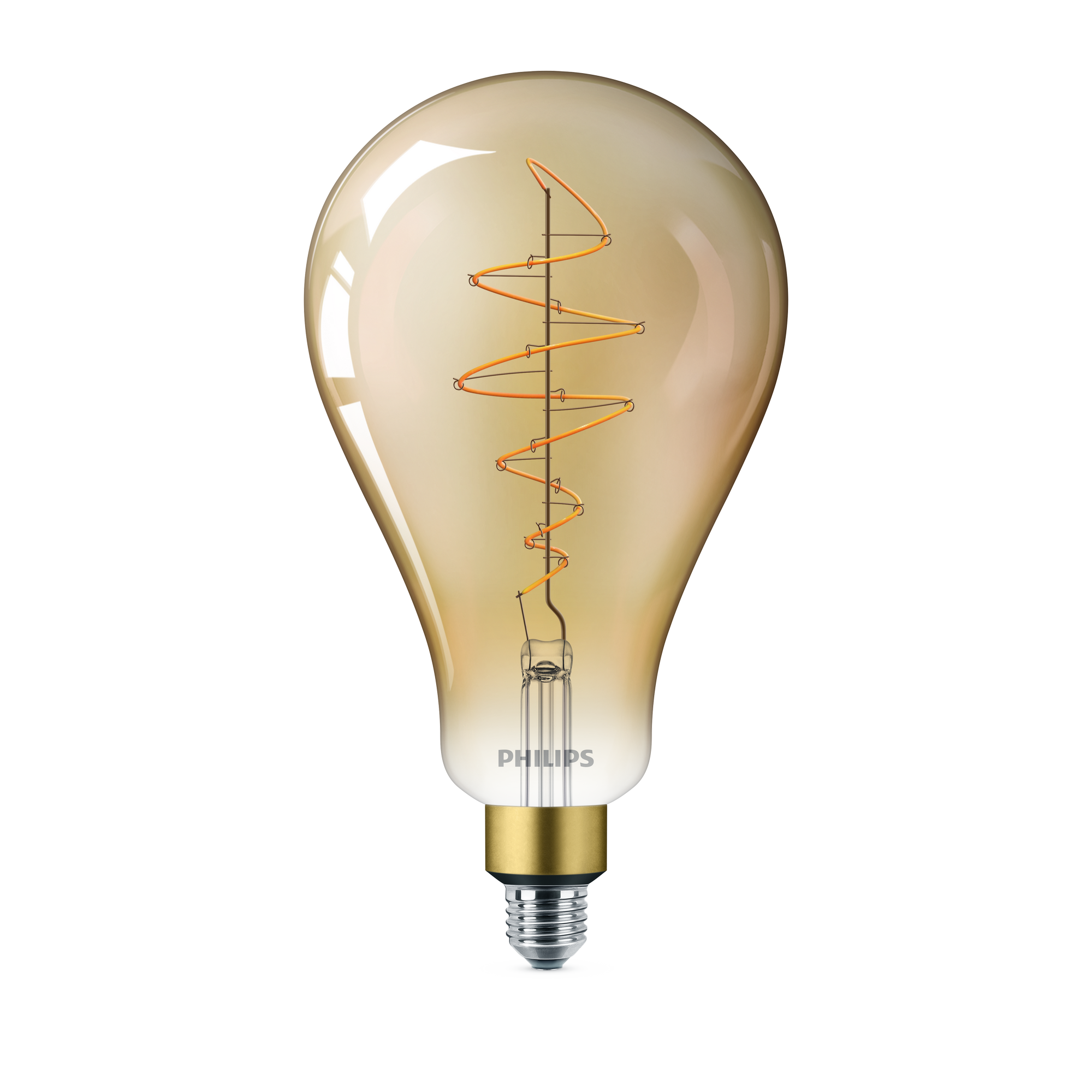 LED-Standardlampe 'Vintage' XL Gold E27 6,5 W, dimmbar + product picture