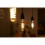 Drei LED Lampen T32 E27 gold