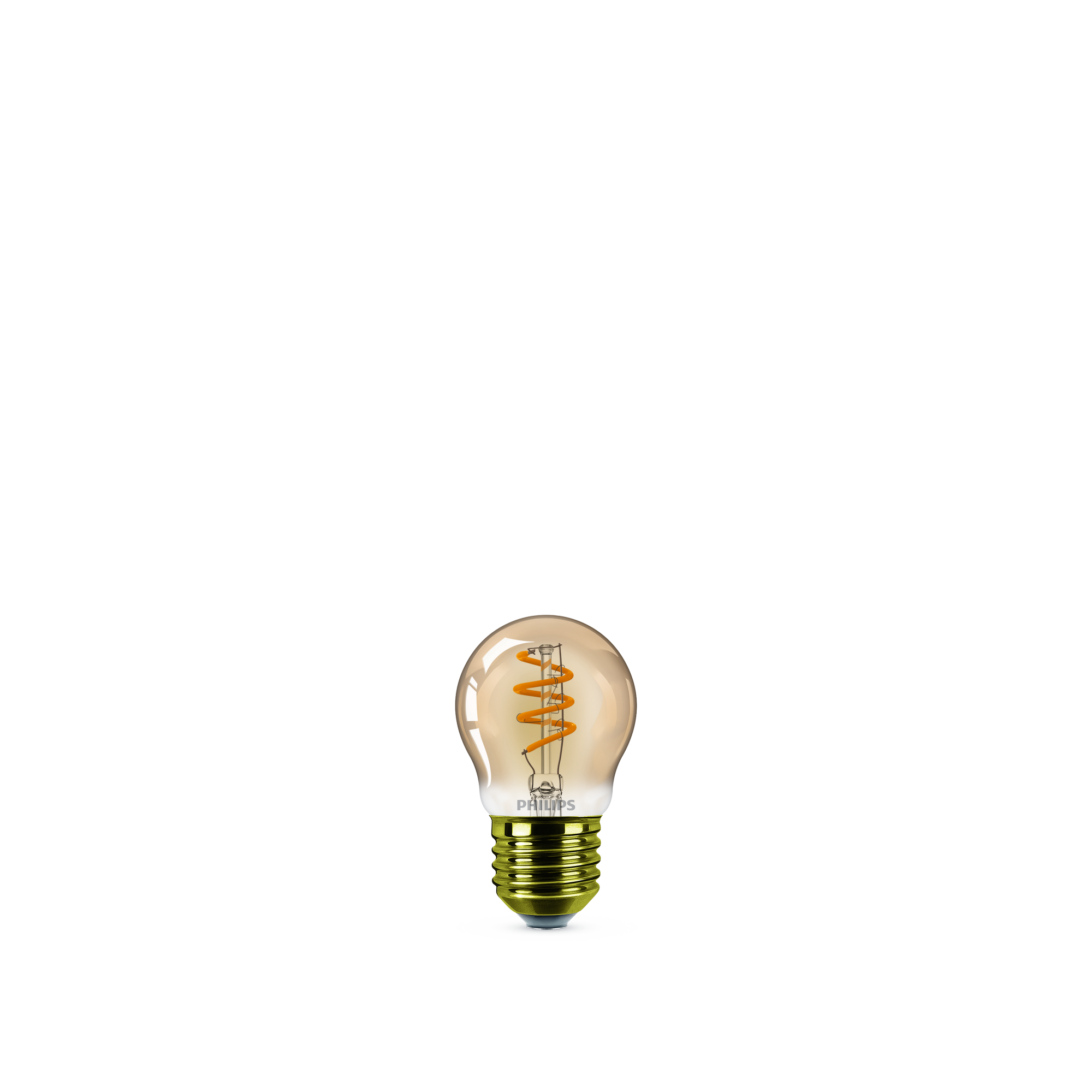 LED-Tropfenlampe 'Vintage' Gold E27 3,5 W, dimmbar + product picture