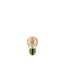 LED Tropfen E27 gold, 15W, dimmbar
